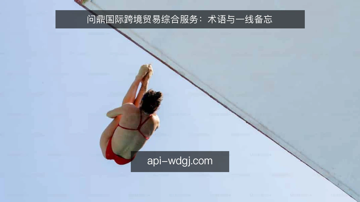 问鼎国际跨境贸易综合服务：术语与一线备忘