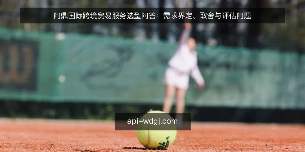 问鼎国际跨境贸易服务选型问答：需求界定、取舍与评估问题 — 问鼎国际的跨境贸易综合服务到底解决什么问题？ 配图