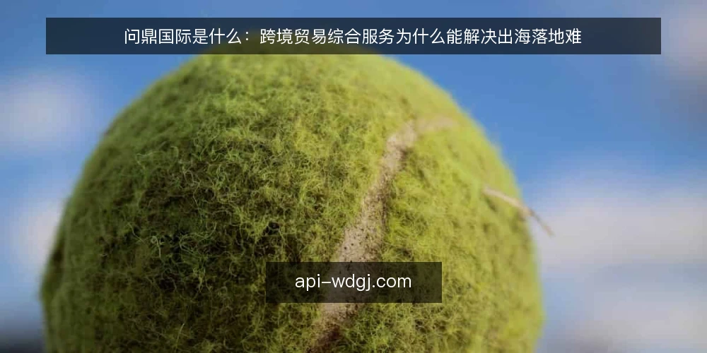 问鼎国际是什么：跨境贸易综合服务为什么能解决出海落地难 — 出海落地难到底难在哪 配图